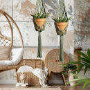 Artilady Macrame Hanging Planter for Indoor Plants, Boho Woven Plant Hanger Large Hanging Flower Pot Holders Outdoor Baskets Storage Green Wall Decor by GreenHaven Gardens