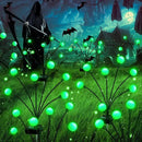 Solar Garden Lights Outdoor, 4 Pack 24LED Waterproof Solar Powered Lights for Yard Pathway Patio, Swaying Lawn Decor as Gardening Gifts for Women Holiday(4 Pack Green) by CozyNest Decor