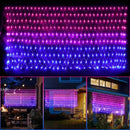 RJZZ Bisexual Flag Lights Outdoor, 6.6x3.3 FT Pride Decorations Connectable, 330LED Waterproof Bi Flag With Lights for Wall, Room, Yard, Party, Office by GreenHaven Gardens