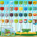 Magnetic Blocks, Magnet Cubes Building Blocks Toddler Travel Toys for 3-5 5-7 8-13 Year Old Boys Girls, Montessori Sensory Kids Toys & Games, Kids Birthday Decorations Party Favors Gifts by TinyTreasures Baby Boutique
