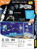 Imagimake Mapology Man's Journey to Moon | NASA Mission Apollo 11 | Rocket & Satellite Model Making Set | Space Toys for ages 8-13 | Educational Science Kits for Kids Age 8-12 | Gifts for Boys & Girls by TinyTreasures Baby Boutique