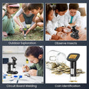 Kids Microscope for Ages 8-12, Handheld Digital Microscope D-MS1 with 2" IPS Screen - Take Pictures & Videos - Download to PC & Mac - 1000X Pocket Microscope, Used Birthday for Kids by TinyTreasures Baby Boutique
