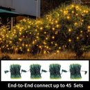 100 Count Yellow - String Lights - 21.6FT LED Christmas Lights, Mini led Lights for Indoor Outdoor Home Holiday Party Wedding Independence Day Decoration by CozyNest Decor