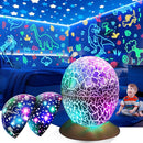 Dinosaur Toys for Kids Age 3-12: Wired Dinosaurs Egg Night Light Gifts for Boys 4 5 6 7 8 9 Year Old 2-in-1 Dino & Star Projector with 360° Rotation Timer for Boy Ages 3-5 Birthday Easter Gifts Decor by TinyTreasures Baby Boutique