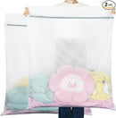 Vivifying Mesh Laundry Bags, 2 Pack XXXL Extra Large Honeycomb Laundry Bags with Zipper for Washing Machine, Coats, Stuffed Toys, Blanket, Sweater, Delicates Clothes by TinyTreasures Baby Boutique