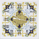 The Gears Clock Wall Clock Italy Collection with Moving Gears (Atrani, 36 inch Square) by CozyNest Decor