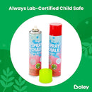 Boley Spray Chalk - 8 Pack Washable Sidewalk Chalk Spray Paint, 7 oz Each, Safe & Non-Toxic, Vibrant Colors for Outdoor Fun, Chalk for Asphalt, Grass, Snow, Sand, Concrete - Ages 14+ by TinyTreasures Baby Boutique