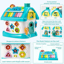 Marstone Baby Toys for 1 Year Old Boy and Girl Gifts: Toddler Toys Age 1-2, 8-in-1 Montessori with Sound Lights Music Clock Telephone and Car, Educational Birthday Gift for Boy 12-18 Months by TinyTreasures Baby Boutique