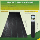KAKO 6x200FT Weed Barrier Fabric, Heavy Duty Weed Barrier Landscape Fabric, Garden Weed Barrier Fabric, Garden Fabric Weed Barrier Weed Cloth for Landscaping Fabric, Garden Fabric, Driveway Fabric by GreenHaven Gardens