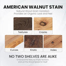 Floating Shelves for Wall, 48"x9.3" Rustic Solid Live-Edge Elm Wood Wall Shelves, Heavy-Duty Floating Shelves with Invisible Brackets for Living Room, Bedroom, and Kitchen, Natural Finish by CozyNest Decor