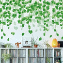 Amaonm Creative Removable Rainforest Plants Wall Decals Hanging Green Leaves and Vines Wall Stickers 3D Home Wall Corner Background Decoration Decor for Kids Girls Bedroom Nursery Offices Living Room by CozyNest Decor