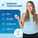 POOOF! Dissolving Teeth Whitening Strips by Dr. Bill Dorfman | 12% Hydrogen Peroxide | No-Slip Melt-Away Advanced Seal | Fast Stain Removal | Enamel & Sensitive Safe | 20 Ct (10-Day) | Polar Mint by CozyNest Decor