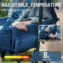 Portal Heated Hammock Camping Chair, Portable Outdoor Swinging Chairs, Rocking Chair for Adults with Adjustable Back and Height for Lawn Backyard Patio, Supports 400 lbs, Blue by GreenHaven Gardens