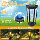 Solar Pathway Lights, Upgraded Solar Bright LED Path Lights, Outdoor Waterproof Garden Landscape Lighting with 2 Lighting Modes & Auto On/Off, for Yard, Landscape, Patio, Lawn, Path, Walkway, Driveway by CozyNest Decor