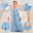 Yoofoss Baby Sleep Sack 18-24 Months, 1.5 Tog Baby Wearable Blanket with 2-Way Zipper, 100% Cotton Organic Fabric Winter Infant Sleeping Sack, Warm Soft Comfy by TinyTreasures Baby Boutique