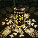 Solar Lanterns Outdoor Waterproof Butterfly Metal Garden Lights, Hanging Decor for Patio, Yard, Fence, Porch, Pathway, Gifts for Women, Mom, Grandma, Unique Mother’s Day by GreenHaven Gardens