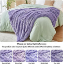 GONAAP Fuzzy Faux Fur Throw Blanket Lavender Super Soft Cozy Plush Fuzzy Shaggy Blanket for Couch Sofa Bed (Lavender, Throw(50"x60")) by CozyNest Decor