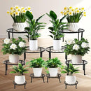 ESRICH 10Pack Plant Stand, Metal Plant Stands for Outdoor Indoor Plants, Heavy Duty Plant Stands for Multiple Plant, Anti-Rust Iron Plant Pot Shelffor Planter, Potted Plant Holder for Garden Home by GreenHaven Gardens