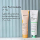 Boka Fluoride Free Toothpaste Nano Hydroxyapatite Toothpaste - Ela Mint, Orange Cream Flavor, 4 oz 2Pk US Manufactured by CozyNest Decor