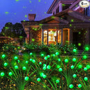 Solar Garden Lights Outdoor, 6 Pack 60 LED Green Firefly Lights Waterproof, Sway by Wind, Solar Swaying Light for Yard Patio Backyard Garden Planter Flower Bed Pathway Outdoor Decoration by GreenHaven Gardens