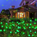 Kohlrabi Solar Garden Lights Outdoor, 4 Pack 40 LED Green Firefly Lights Waterproof, Starburst Solar Wind Swaying Light for Outside Yard Patio Planter Flower Bed Walkway Christmas Decoration by GreenHaven Gardens