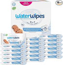 WaterWipes Sensitive+ Newborn & Baby Wipes, 3-In-1 Cleans, Cares, Protects, 99.9% Water, Unscented & Hypoallergenic, 1080 Count (18 Packs) by TinyTreasures Baby Boutique