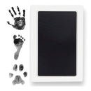 Extra Large Clean Touch Ink Pad for Baby Handprints and Footprints – Inkless Infant Hand & Foot Stamp – Safe for Babies, Doesn’t Touch Skin – Perfect Family Memory or Gift by Tiny Gifts, Black by TinyTreasures Baby Boutique