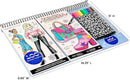 Fashion Angels Fashion & Accessory Design Sketch Set, Includes Sketch Pad with Stickers & Markers, Ultimate Fashion Design Sketch Book for Girls by TinyTreasures Baby Boutique