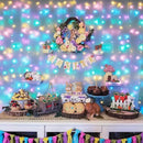 JMEXSUSS 300LED Easter Decorations Curtain Lights with Remote, 9.8x9.8ft Easter Sting Lights Plug in for Bedroom Wall Window Party Backdrop Porch Patio Garden Yard Indoor Outdoor Decor by CozyNest Decor