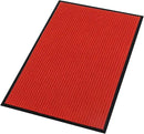 fani Heavy Duty Large Outdoor Indoor Entrance Black Doormat Waterproof Low Profile Entrance Rug Front Door Mat Patio Anti-Skid Rubber Back, 35x60 inch (China Red) by GreenHaven Gardens