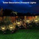Solar Garden Lights Outdoor Waterproof 200 LED Fireworks Lights Solar Powered Sparkles Landscape Fairy Light Outside Decorations Light for Yard Patio Pathway Lawn Party Walkway Decor, 6 Pack by GreenHaven Gardens
