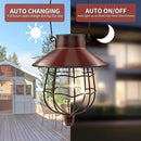Solar Hanging Lantern Outdoor Waterproof Solar Lanterns Hanging Lights for Outside with Bright Warm White Light for Garden Patio Yard Pathway 2 Pack(Red) by GreenHaven Gardens