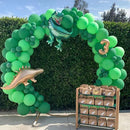 130pcs Green Balloons Different Sizes 18" 12" 10" 5" Party Latex Balloons for Birthday Dinosaur Baby Shower St. Patrick's Day Summer Jungle Forest Safari Party Decorations by CozyNest Decor