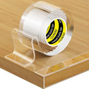 Clear Edge Protector,Safe Corner Protector, Anti-Sharp Edge Protector, for Furniture, Drawers, Tables, Cabinets 2inX6.56FT by TinyTreasures Baby Boutique