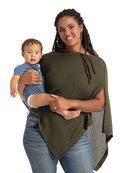 We are Amma | The Cocoon™ - Newborn Essentials Must Haves: Nursing Cover for Breast Feeding Essentials | Nursing Sweater Used as Breastfeeding Cover (Olive, Plus Size) by TinyTreasures Baby Boutique