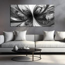 Large Abstract Canvas Wall Art Living Room Black Art Wall Decor for Office Teenage Boy Room Decor 29 x 59 Inch by CozyNest Decor