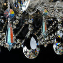 48 Pcs 24 Pcs Chandelier Crystal Replacement 38 mm Teardrop & Icicle Crystal Prisms Hanging Gems Parts for Lamps and Chandeliers Suncatcher Christmas Tree Windows Home Decor (Clear) by GreenHaven Gardens