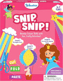 Skillmatics Scissor Skills Activity Book - Snip Snip, 25 Fun Cutting & Creative Activities for Preschoolers, 2 Child-Safe Scissors, Fine Motor Skills Craft Kit, Gifts for Kids Ages 3, 4, 5, 6, 7 by TinyTreasures Baby Boutique