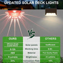 8 Pack Solar Deck Lights Outdoor, Solar Step Lights Waterproof for Outside, Yard, Patio, Garden, Pool, Railing, Stairs, Fence (Color Changing) by GreenHaven Gardens
