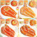 6 Packs Gradient Orange Slime Kit - Cloud Slime, Butter Slime & Clear Slime, Crunchy Slime for Kids with Various Slime Add-ins, Non Stick Slime Party Favors for Girls and Boys, 360ml Kids Slime(Bread) by TinyTreasures Baby Boutique