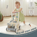 Wooden Baby Push Walker for Toddlers - Multifunctional Montessori Tool Bench Baby Walking Toy with Educational Activities, Ideal for Boys and Girls Aged 3 Years by TinyTreasures Baby Boutique