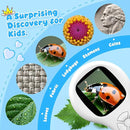 Handheld Coin Microscope-Educational Science Kit - Mini LED Pocket Bug Magnifying Glass for Kids(5-10 Years) - Durable Design - Birthday Gift for Boys&Girls (White) by TinyTreasures Baby Boutique