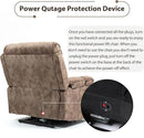 27in Extra Wide Power Lift Recliner Chair for Big Tall with Extended Footrest Heat Massage, Oversized Electric Lift Recliner Chairs for Adults Elderly Seniors, Arm Storage & Cup Holders by CozyNest Decor