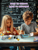 50-in-1 STEM Building Toys for Kids Aged 6-12: 50 Models Science Educational Engineering Blocks Project Kit, Creative Learning Activities for Boys & Girls, for Ages 6-8 8-12 by TinyTreasures Baby Boutique