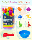 Yetonamr Counting Dinosaurs Montessori Toys for 3 4 5 Years Old Boys Girls, Toddler Preschool Learning Activities Sensory Toys Birthday Gifts by TinyTreasures Baby Boutique