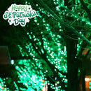 SANJICHA 2-Pack 66FT 200LED Green St. Patrick's Day Lights for Indoor/Outdoor, Super Bright Plug in Fairy Lights, Waterproof String Lights for Festive Decorations St Patrick's Day Garden Tree by GreenHaven Gardens