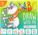 Drawing with Alphabet Learning Letters Tracing ABC Handwriting Toys Set Educational Game Birthday Gift for Preschool Activities Girl Boy 3-6 Years Old Kids by TinyTreasures Baby Boutique