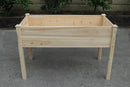 BTExpert 4ft Wooden Raised Garden Bed with Legs, 48x24x30in Elevated Planter Box Stand for Vegetable Flower Backyard, Patio, Balcony Large Wood Raised Beds Liner Outdoor - 30 in Height by GreenHaven Gardens