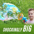 Electric Dinosaur Bubble Machine Gun for Kids Ages 4-8, Big Dino Bubble Blaster with Bubble in Giant Bubble Design, Outdoor Backyard Toys Fun for Toddlers 1-3-5 Birthday Parties by TinyTreasures Baby Boutique