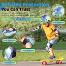 Vvinca Kids Toddlers Bike Helmet Adjustable for Ages 3-5-8 Years, Knee Pads and Elbow Pads Set Wrist Guard Sports Protective Gear Set for Roller Skate Bicycle Skateboard Scooter Girl Boy Birthday Gift by TinyTreasures Baby Boutique